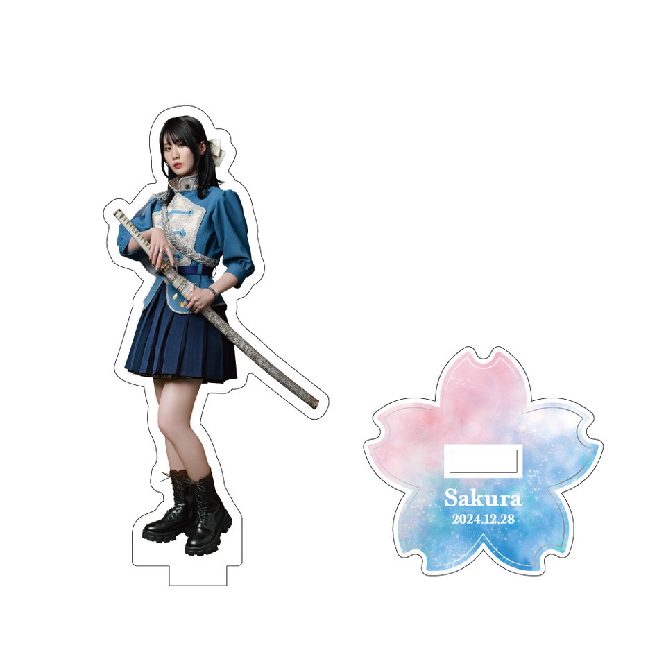 サクラ GiGO限定 アクリルスタンド 通販＞ 2024年 Sakura バースデーGOODS | HAGANE オフィシャルサイト